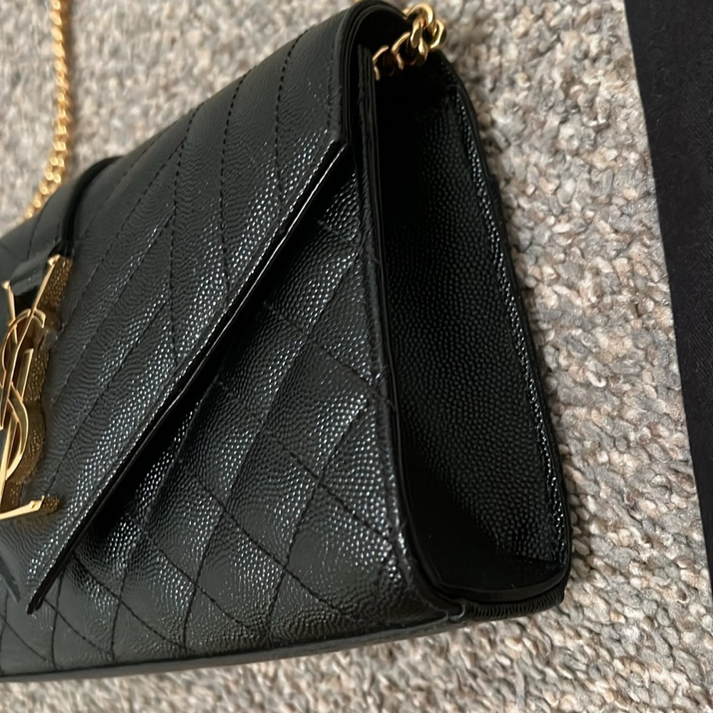 YSL small envelope chain shoulder bag - Picture 3 of 13